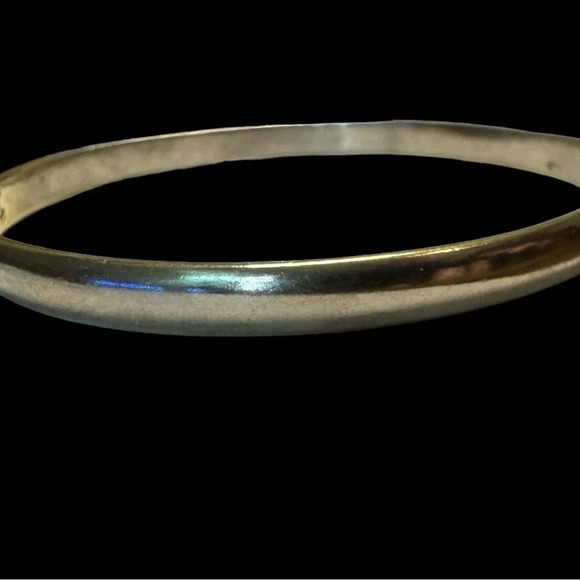Taxco Mexican 925 Sterling Silver Bangle - Picture 4 of 4